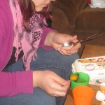 Geschneckte backen Krapfen